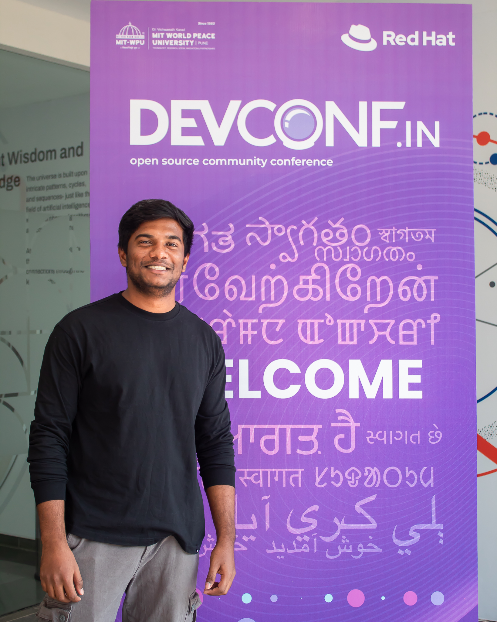Yashwanth at DevConf