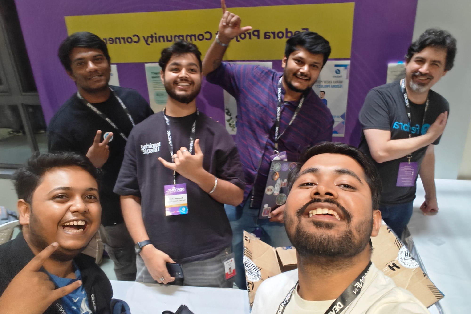 Fedora Project Booth @DevConf.IN 2026